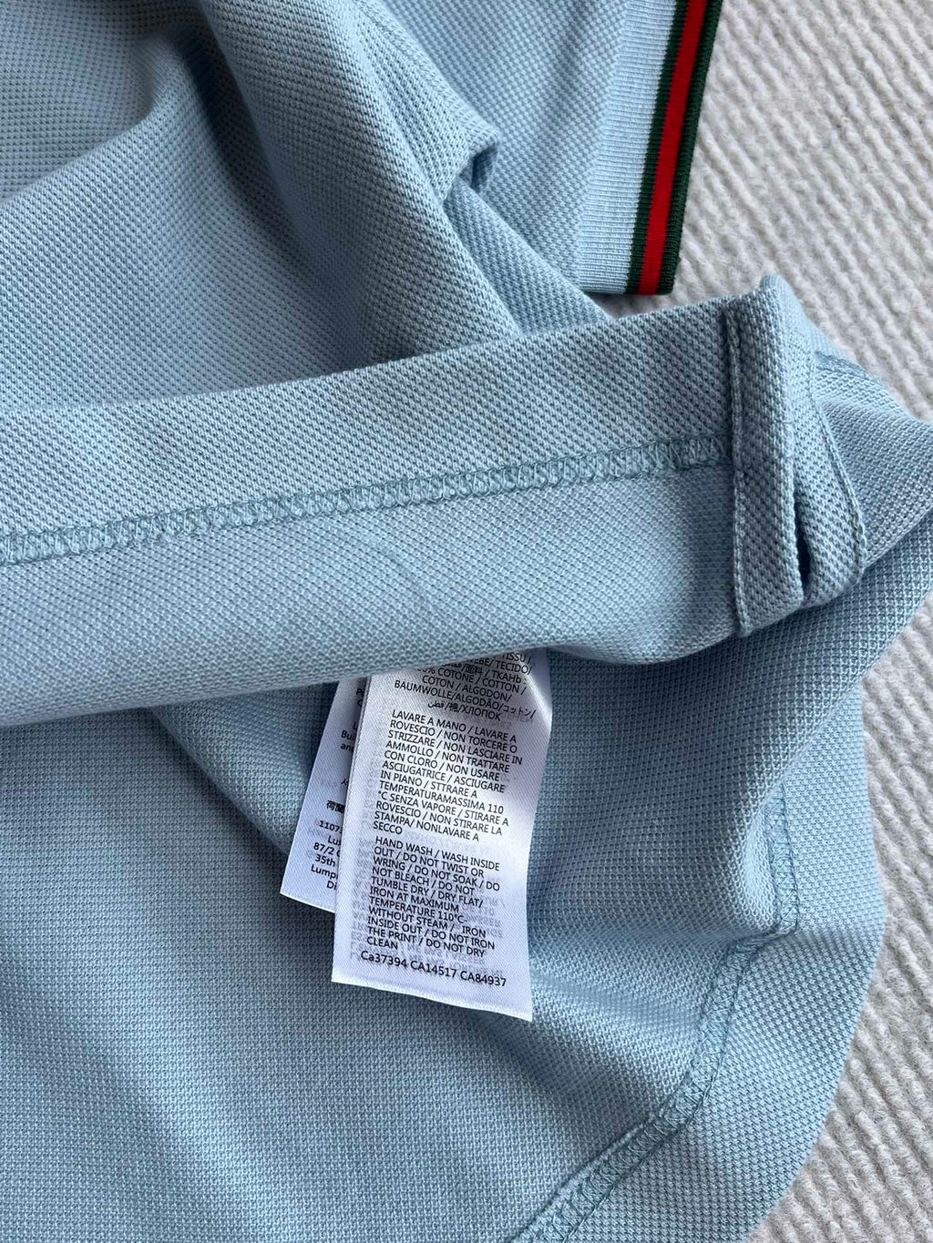 GUCCI SHORT-SLEEVE POLO SHIRT 275879