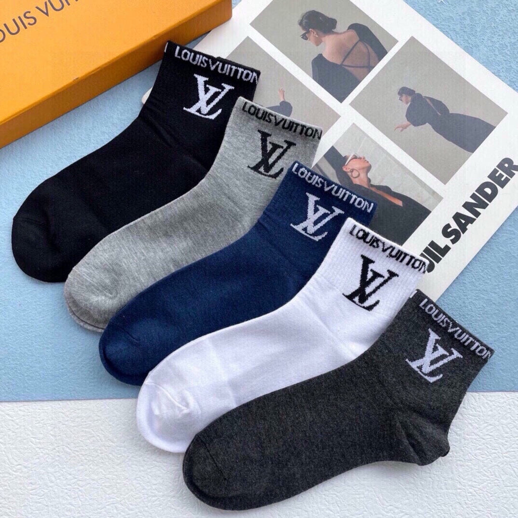 LOUIS VUITTON LOW-CUT SOCKS 416026 (1 BOX)
