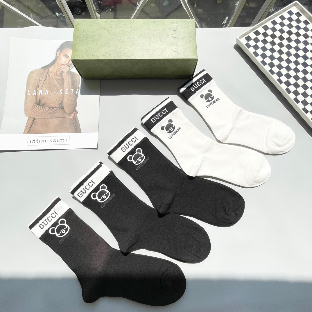 GUCCI CREW SOCKS 423910 (1 BOX)