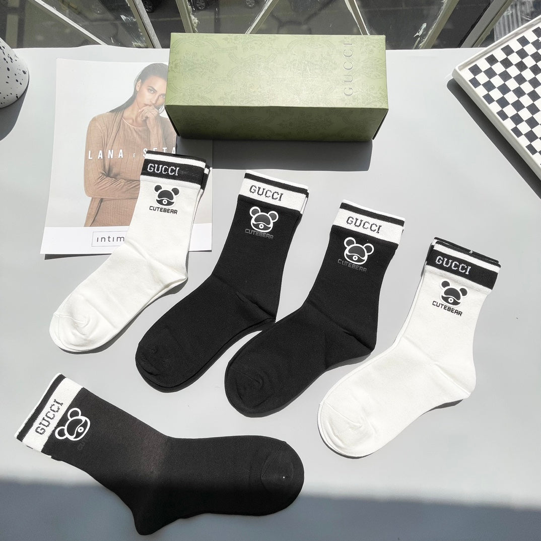GUCCI CREW SOCKS 423910 (1 BOX)