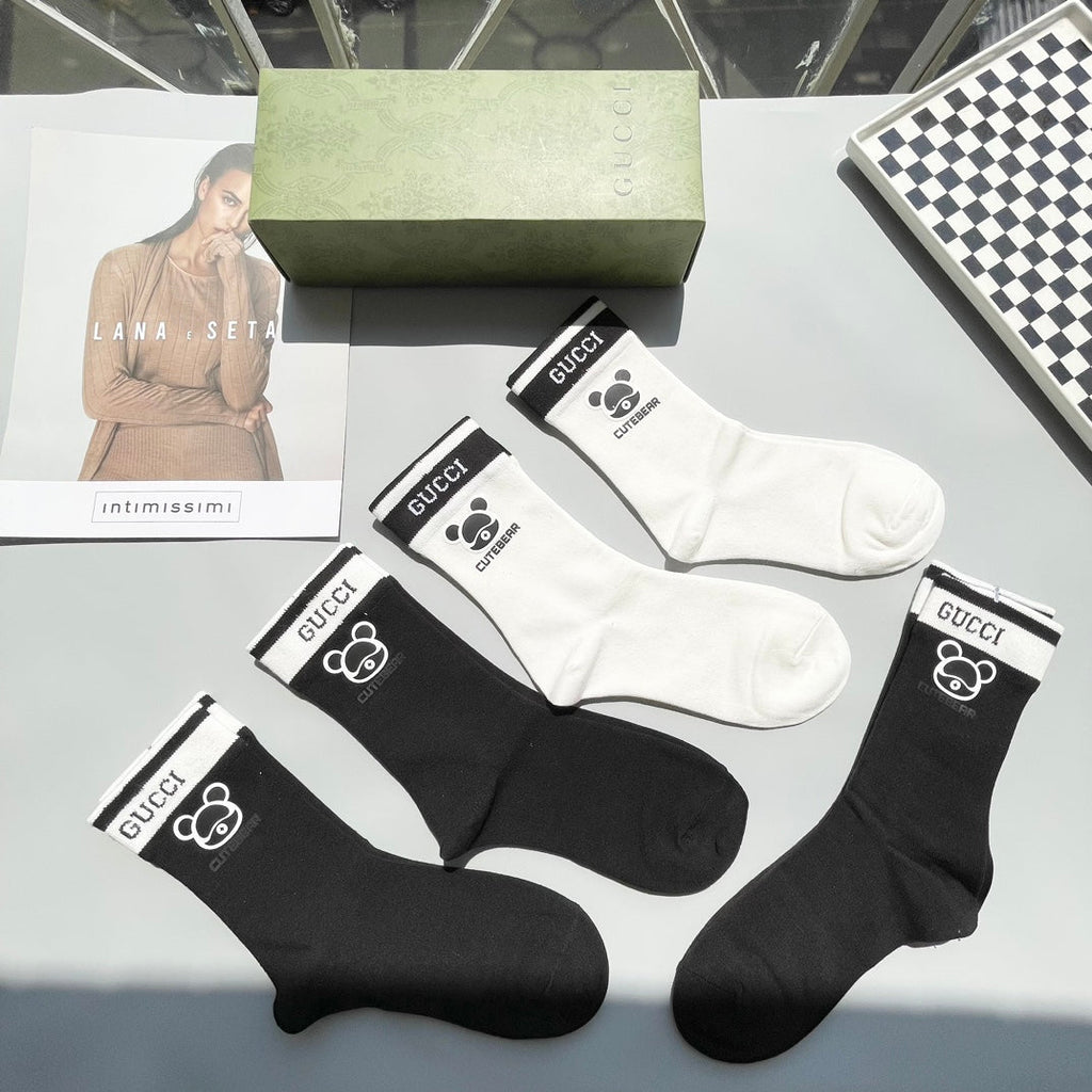 GUCCI CREW SOCKS 423910 (1 BOX)