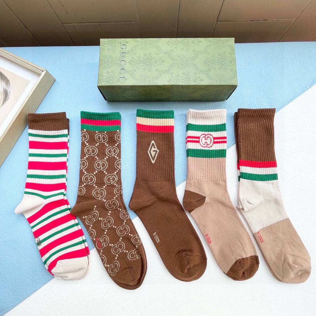 GUCCI CREW SOCKS 423931 (1 BOX)