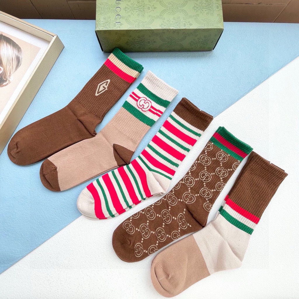 GUCCI CREW SOCKS 423931 (1 BOX)