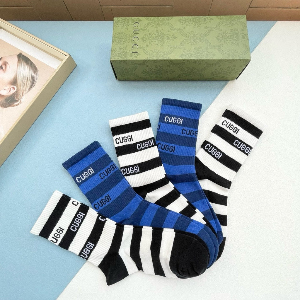 GUCCI CREW SOCKS 425536 (1 BOX)