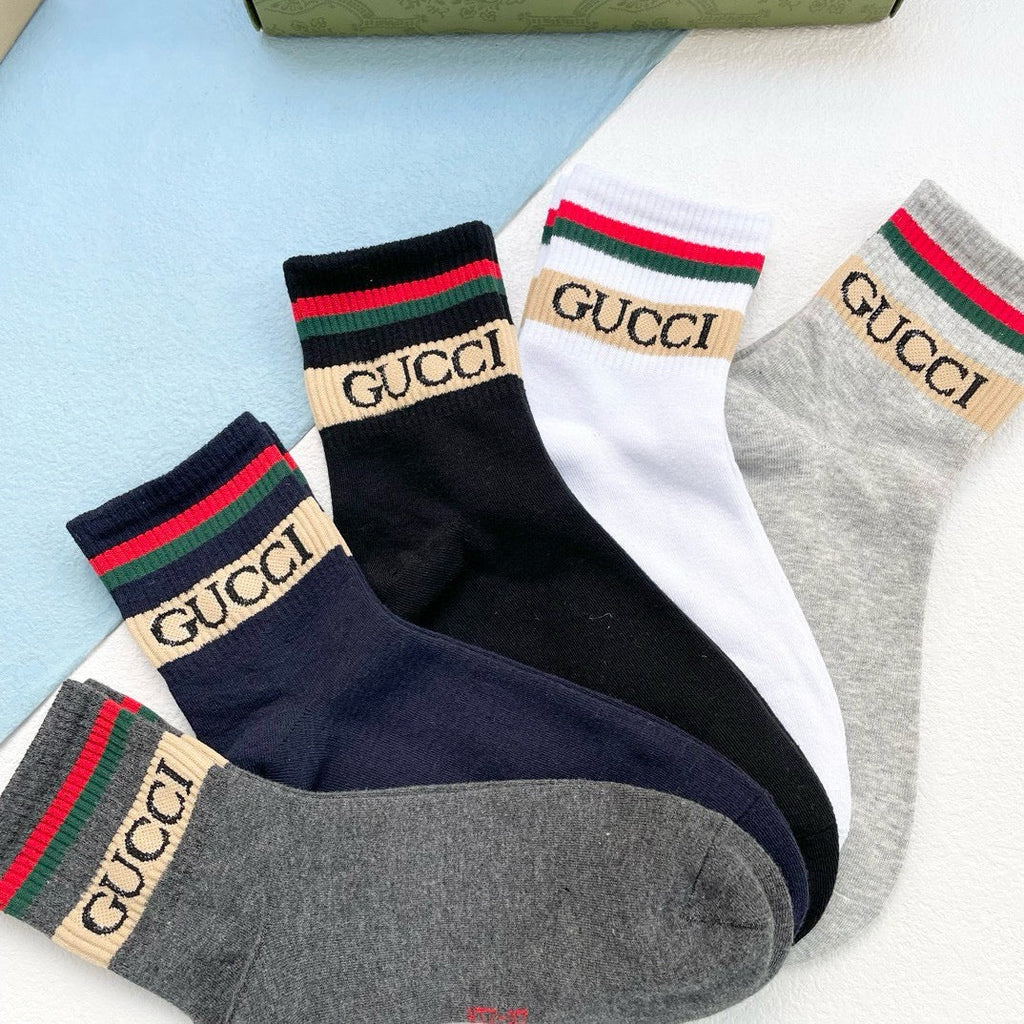 GUCCI LOW-CUT SOCKS 425539 (1 BOX)