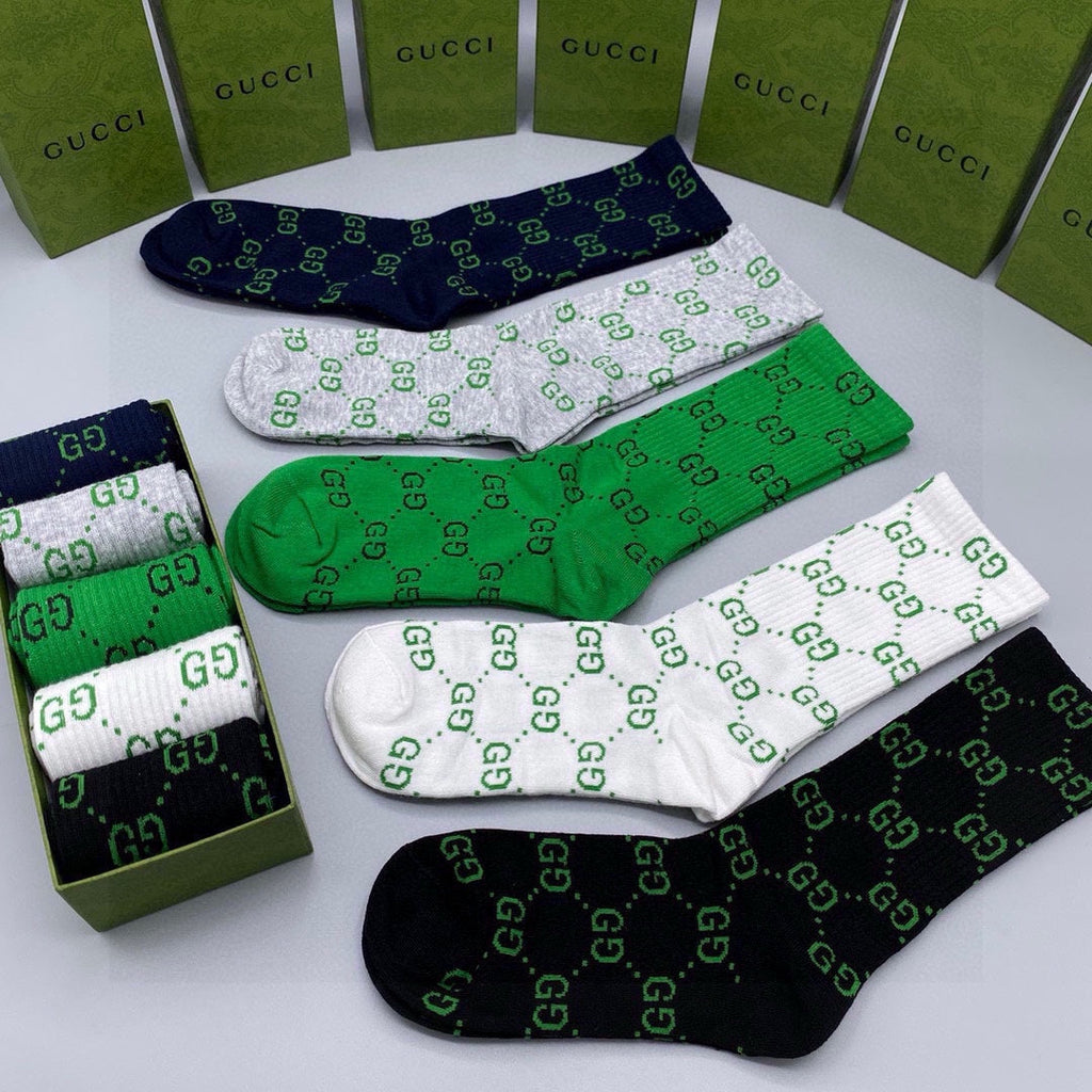 GUCCI LOW-CUT SOCKS 425540 (1 BOX)