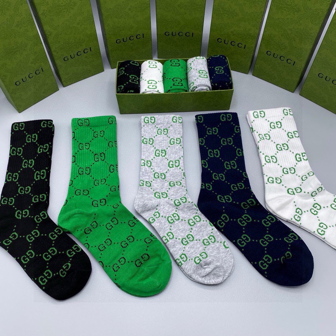 GUCCI LOW-CUT SOCKS 425540 (1 BOX)
