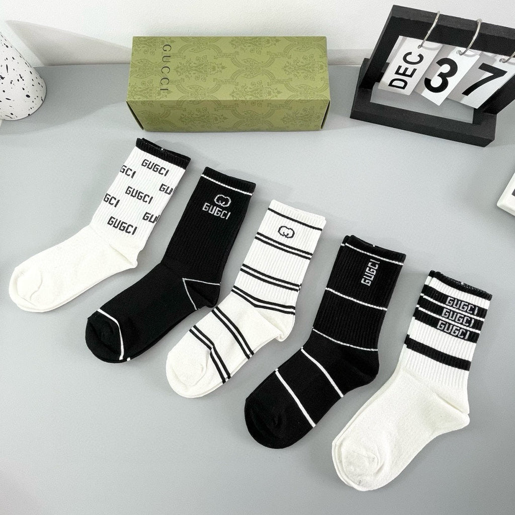 GUCCI CREW SOCKS 427522 (1 BOX)