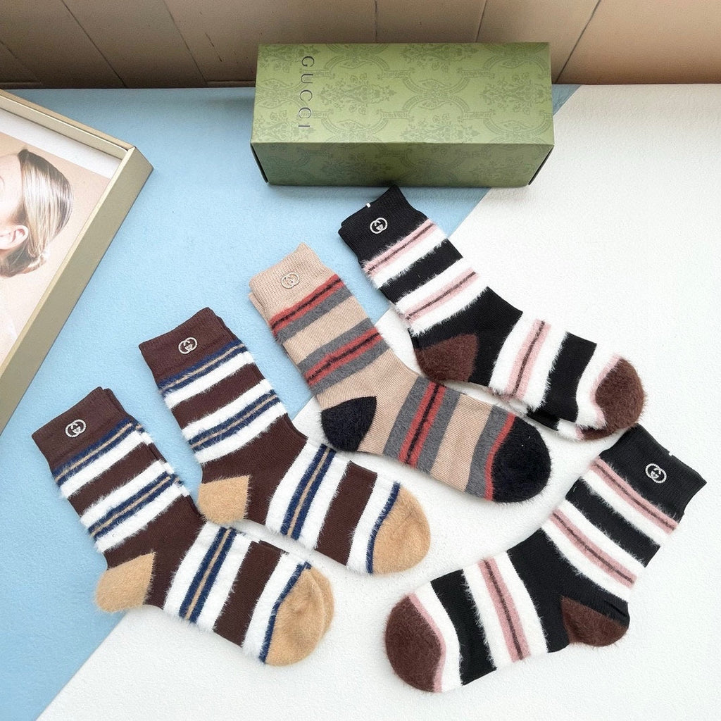 GUCCI CREW SOCKS 427523 (1 BOX)