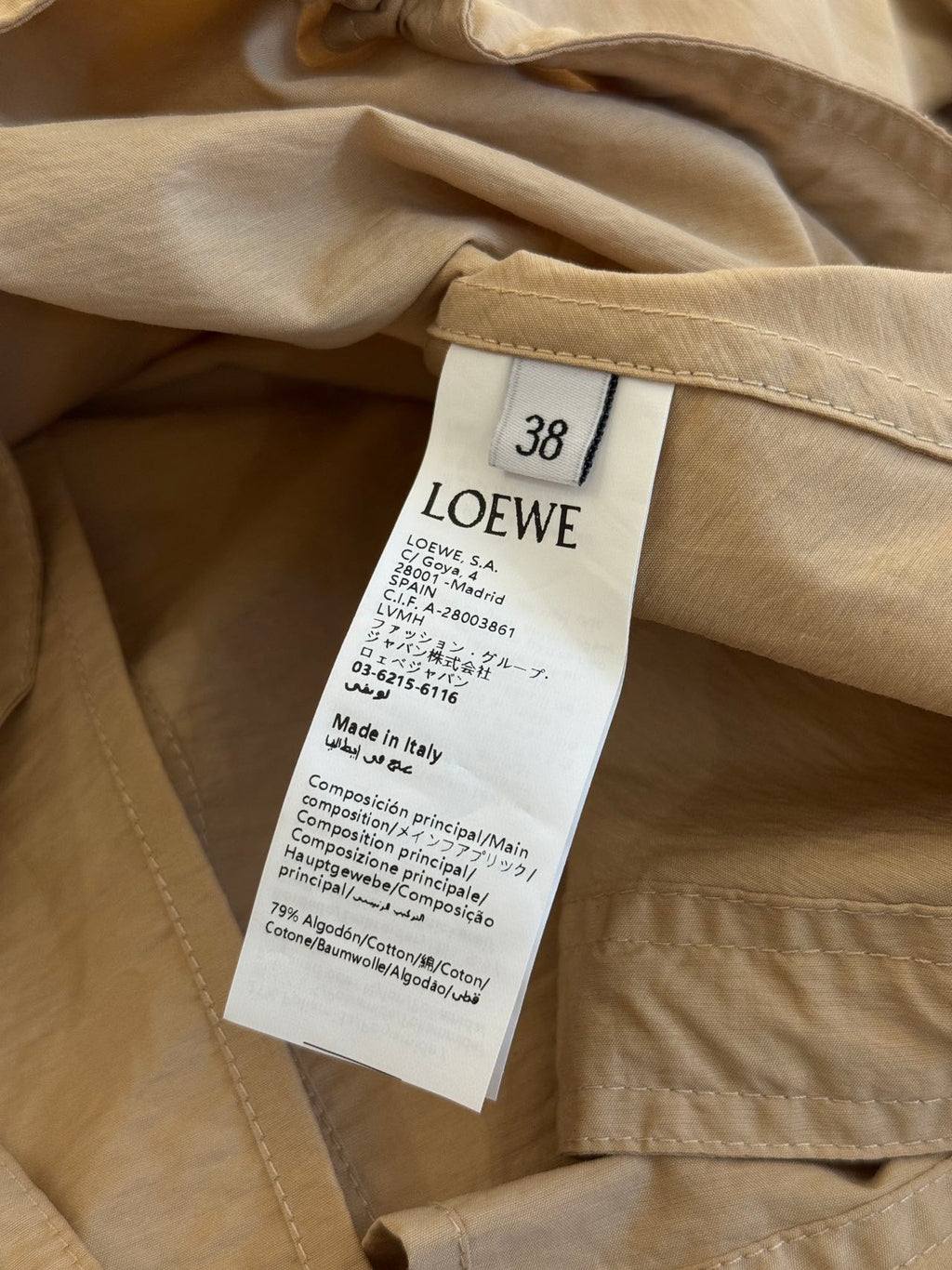 LOEWE LONG-SLEEVE SHIRT STYLE 76