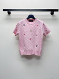 LOUIS VUITTON LV CREW NECK KNIT SWEATER 228112