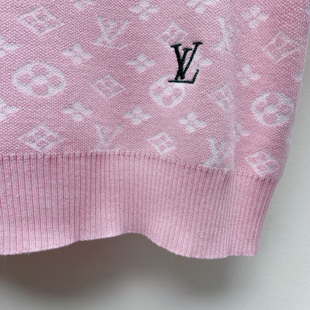 LOUIS VUITTON LV CREW NECK KNIT SWEATER 228112