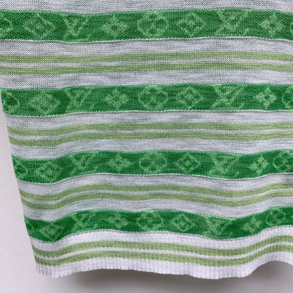 LOUIS VUITTON LV STRIPED CREW NECK T-SHIRT 268098