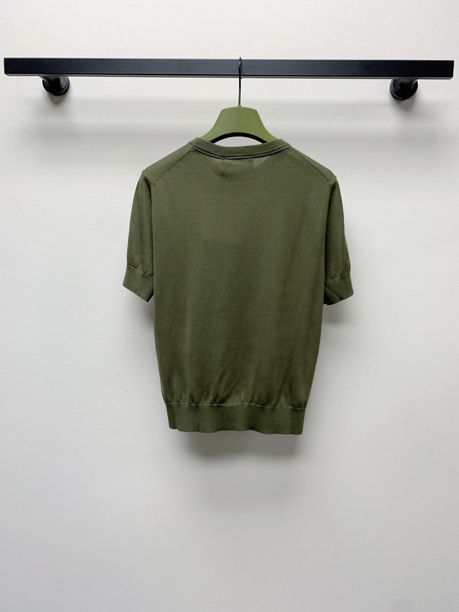 GUCCI SHORT-SLEEVE KNIT TOP 271725