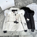 MONCLER 25S FUR-TRIMMED DOWN JACKET 428