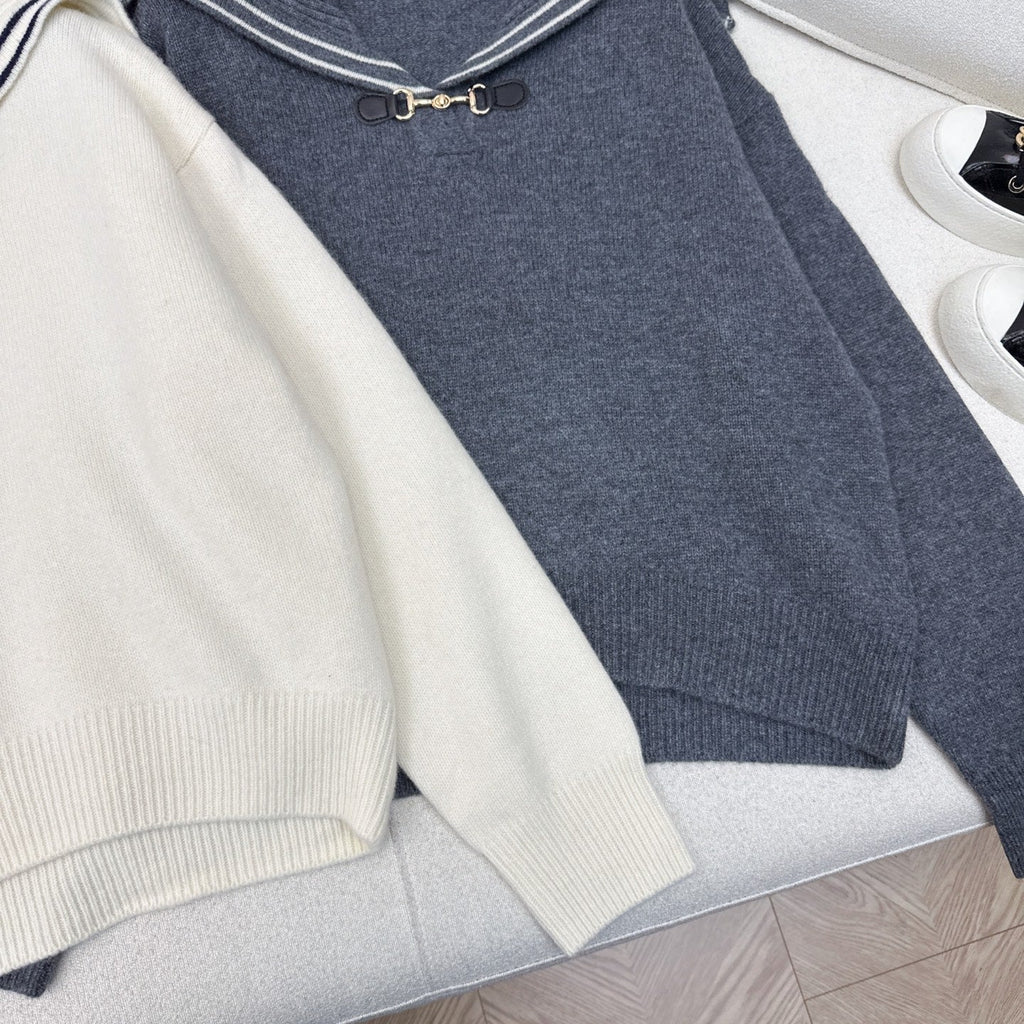GUCCI Gucci 25 Knitted Sweater Jacquard Wool Fabric