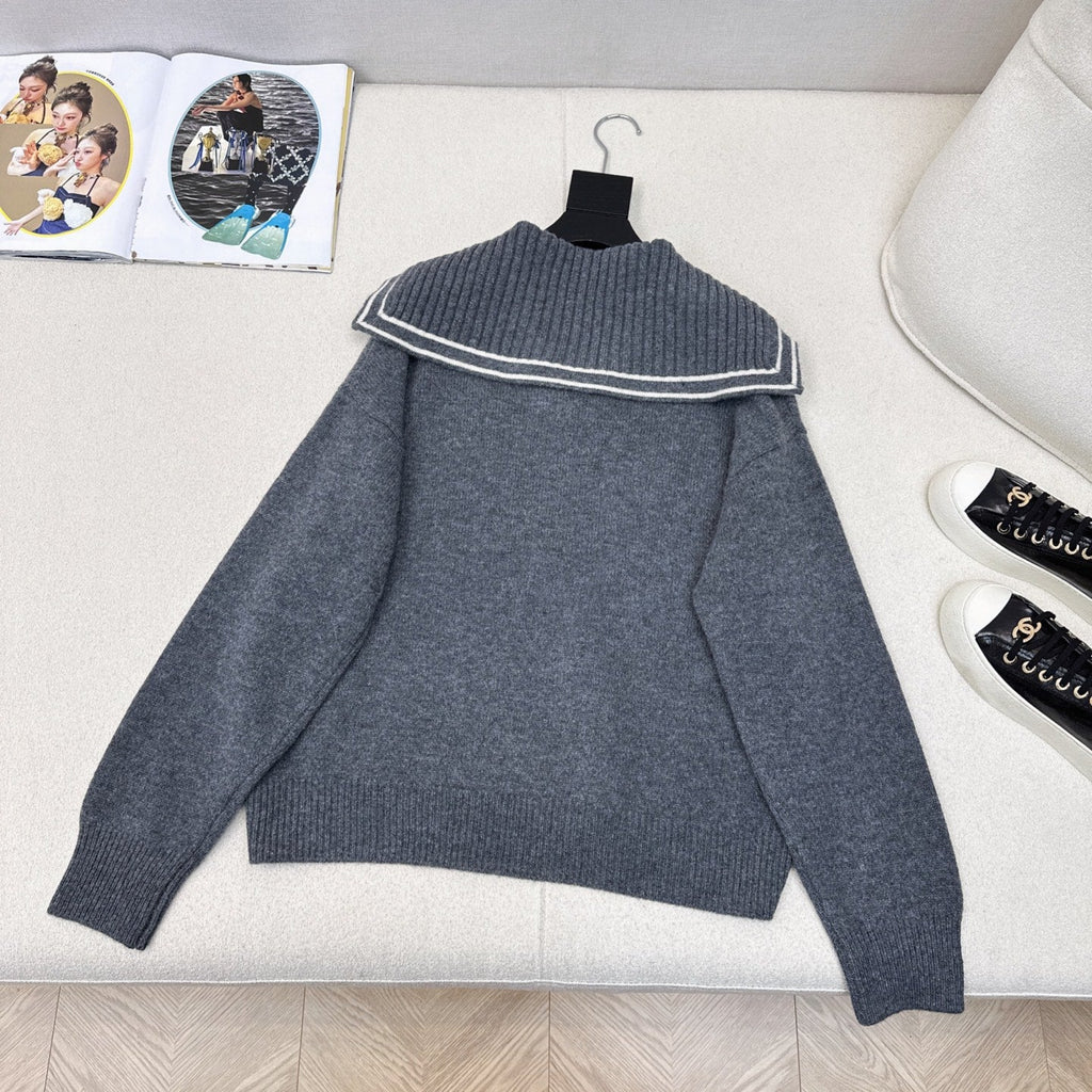 GUCCI Gucci 25 Knitted Sweater Jacquard Wool Fabric