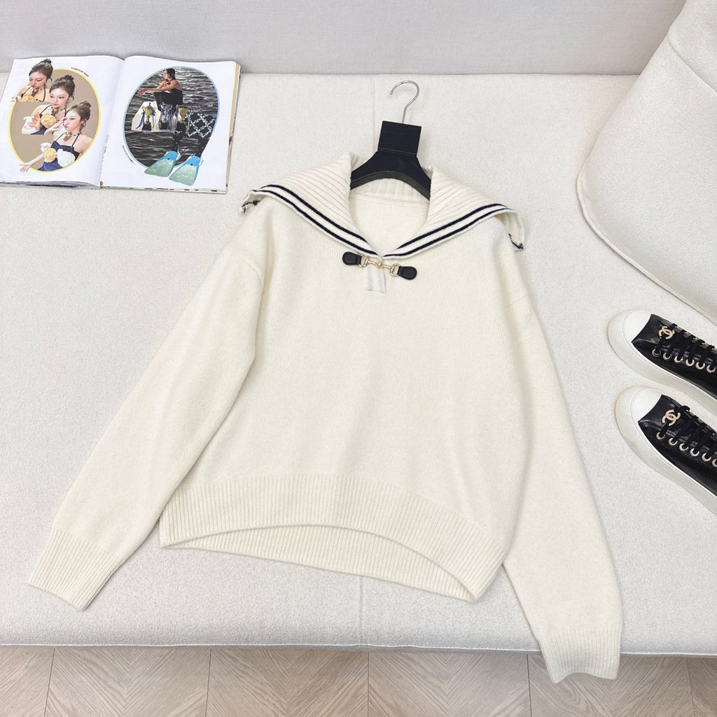GUCCI Gucci 25 Knitted Sweater Jacquard Wool Fabric
