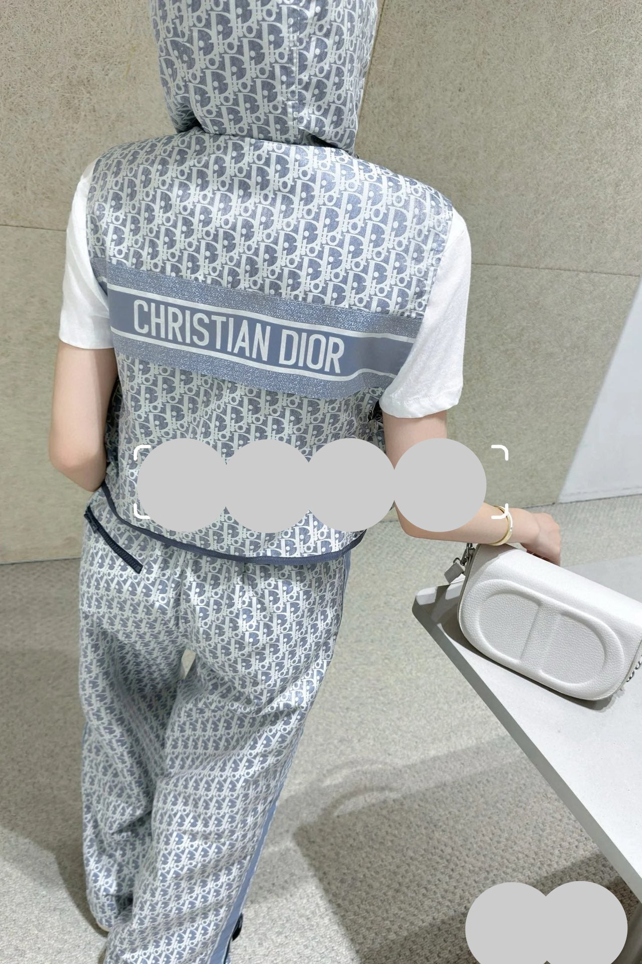 DIOR 25S JACQUARD PANTS 709