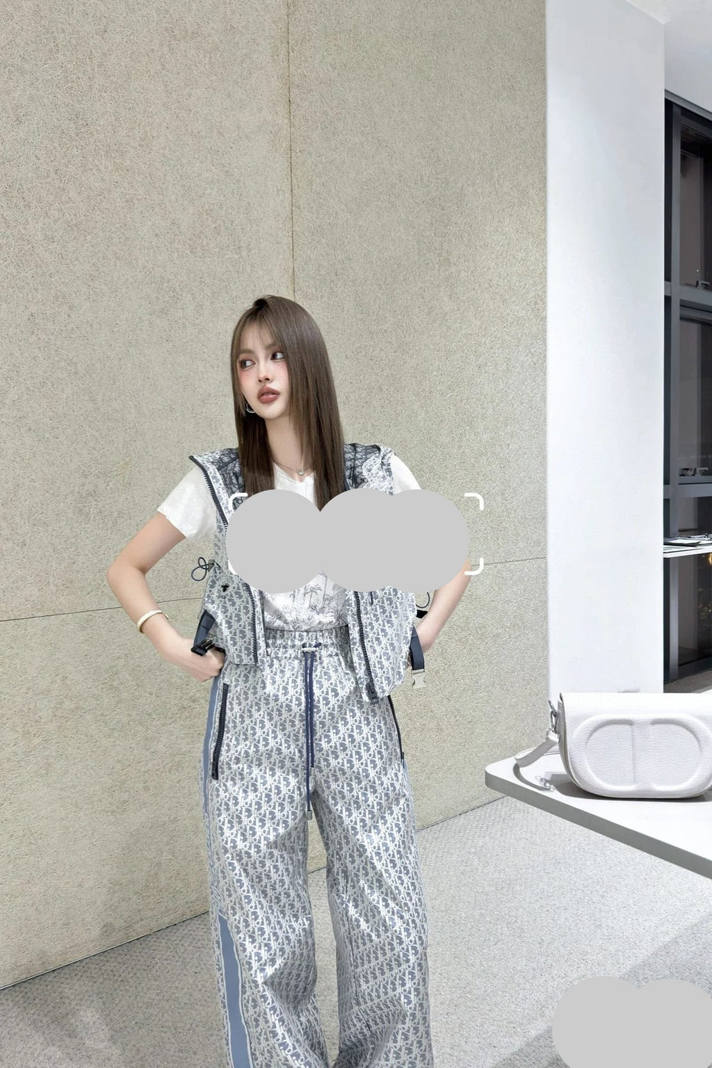 DIOR 25S JACQUARD PANTS 709