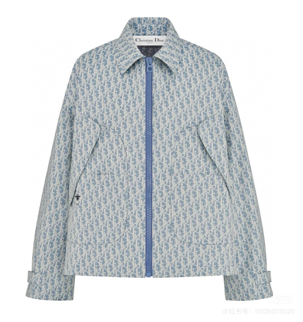 DIOR 25S JACQUARD WINDBREAKER 708