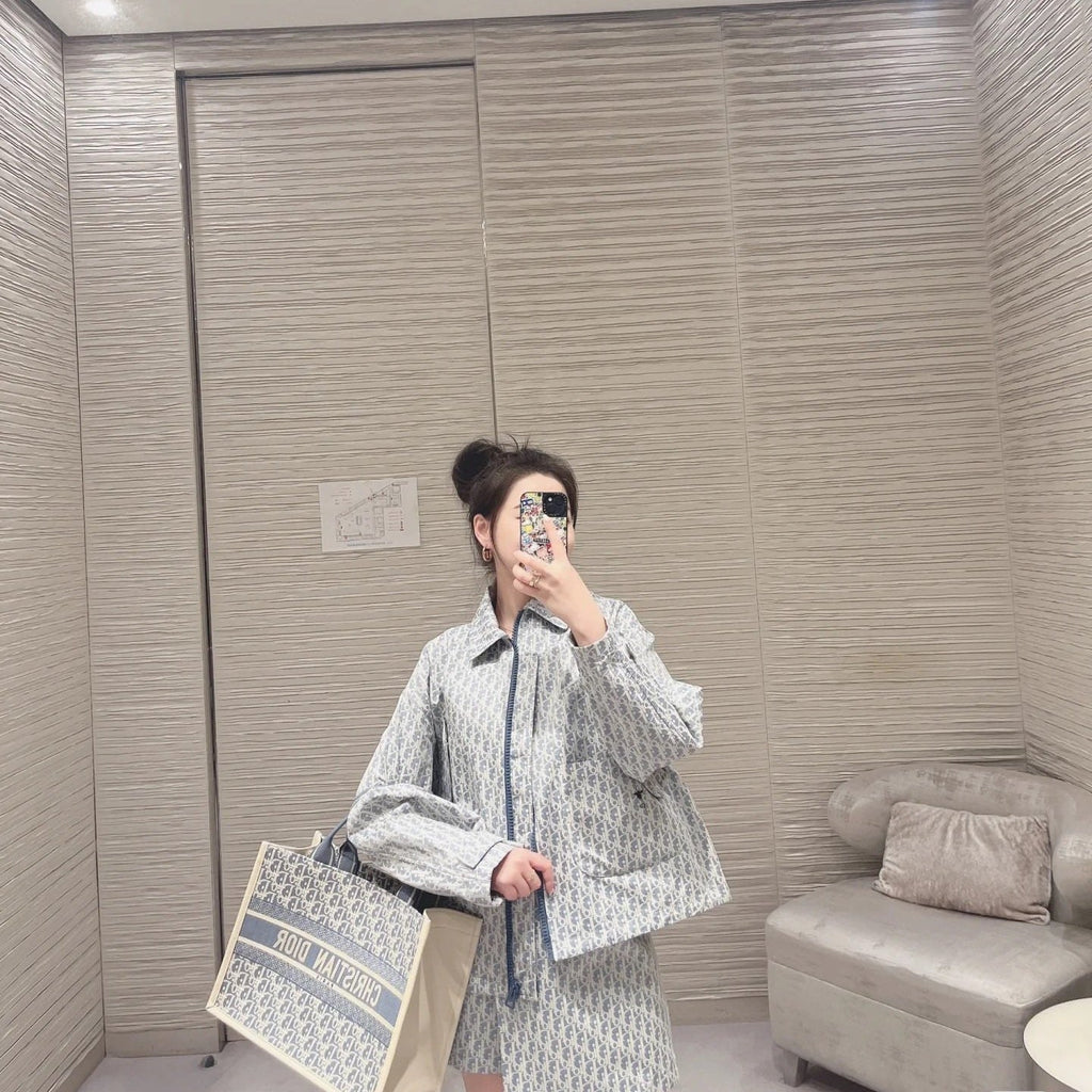DIOR 25S JACQUARD WINDBREAKER 708