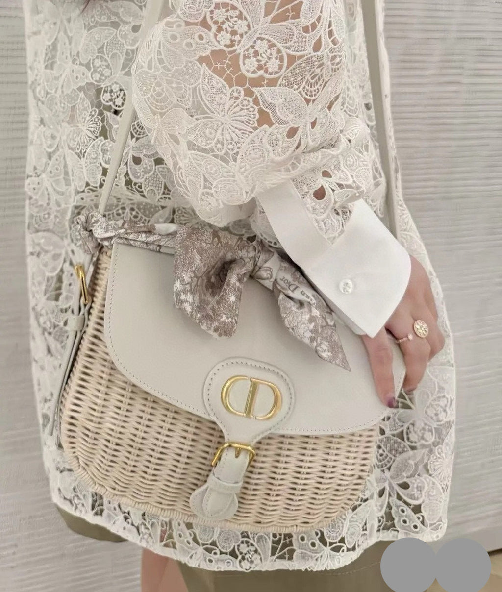 DIOR 25S LACE SHIRT 704
