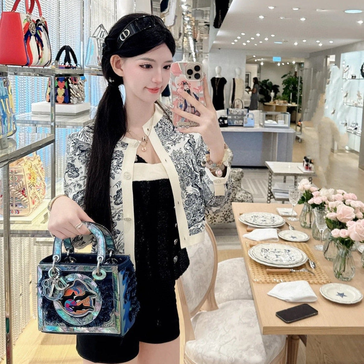 DIOR 25S SKIRT SET 702