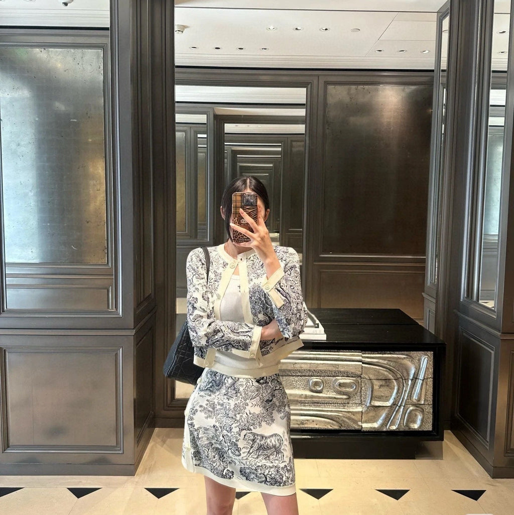 DIOR 25S SKIRT SET 702