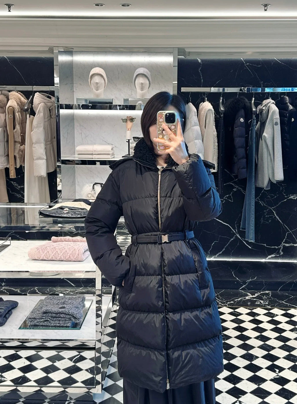 MONCLER 25S LONG PUFFER JACKET 387