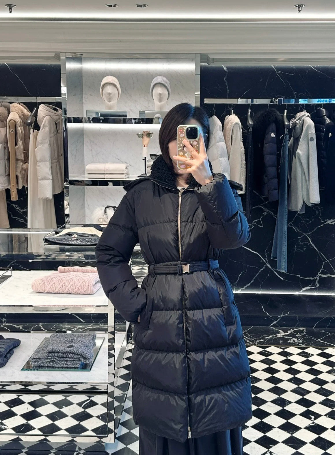 MONCLER 25S LONG PUFFER JACKET 387