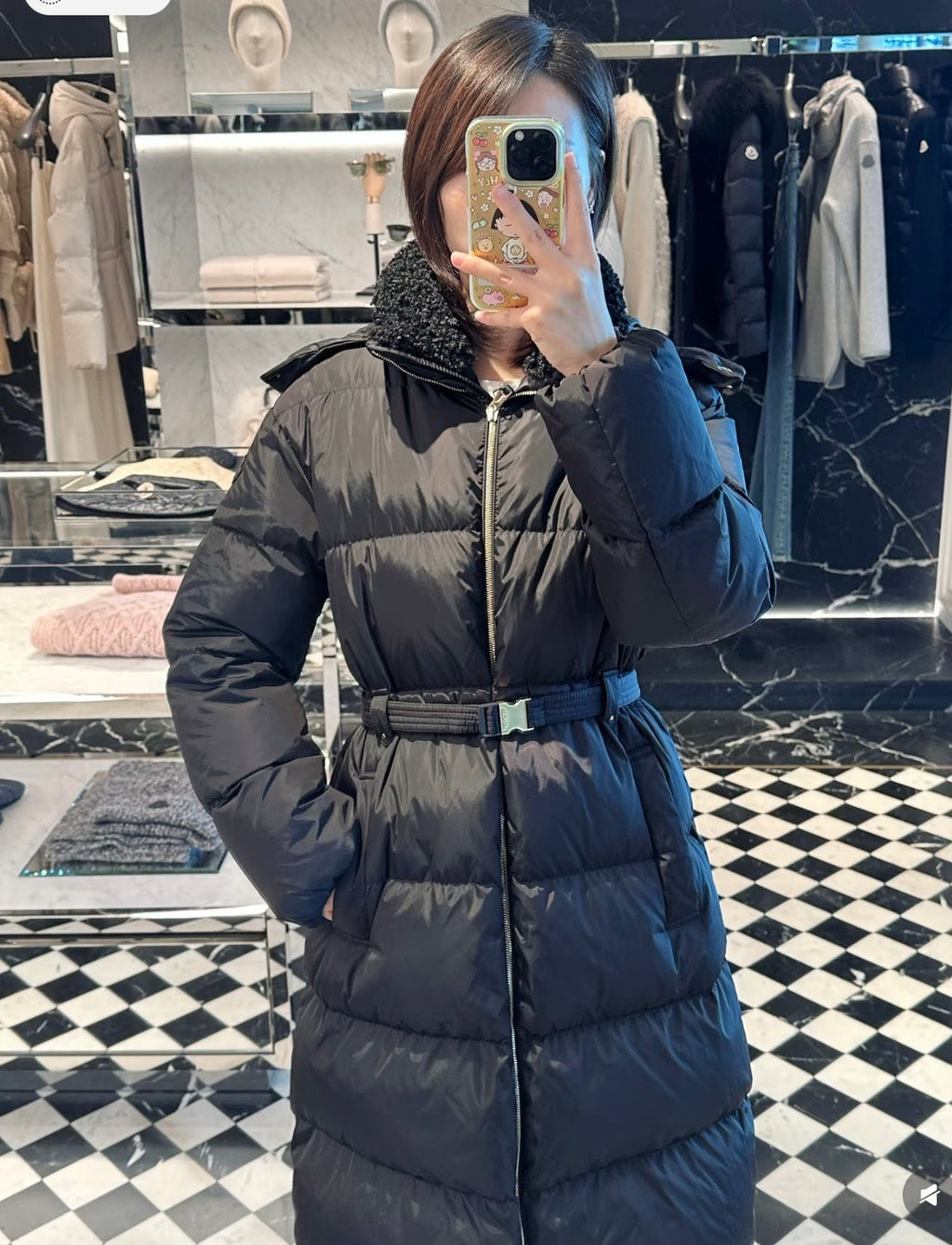 MONCLER 25S LONG PUFFER JACKET 387