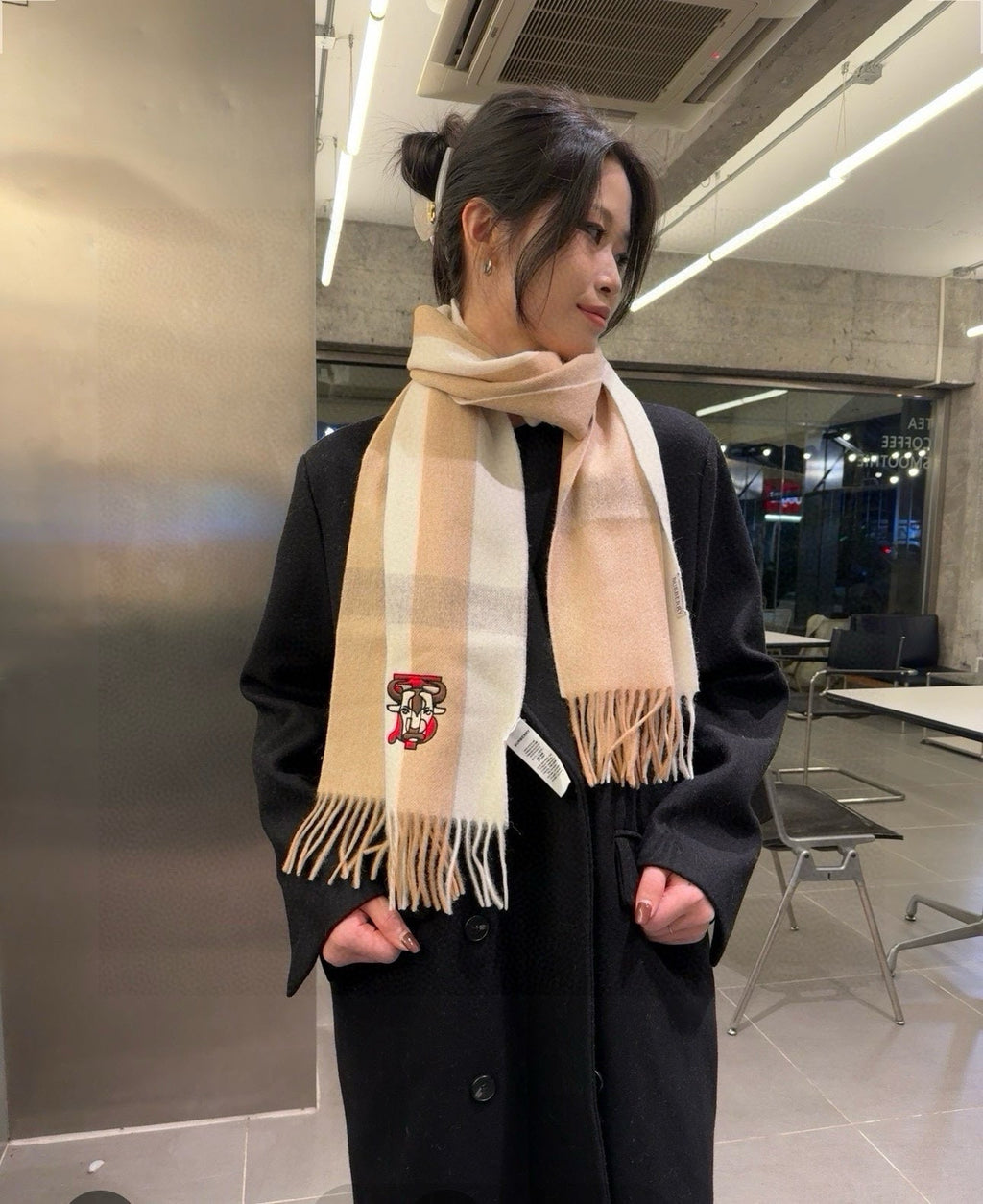 BBR SCARF 180 CM IN CASHMERE 481417