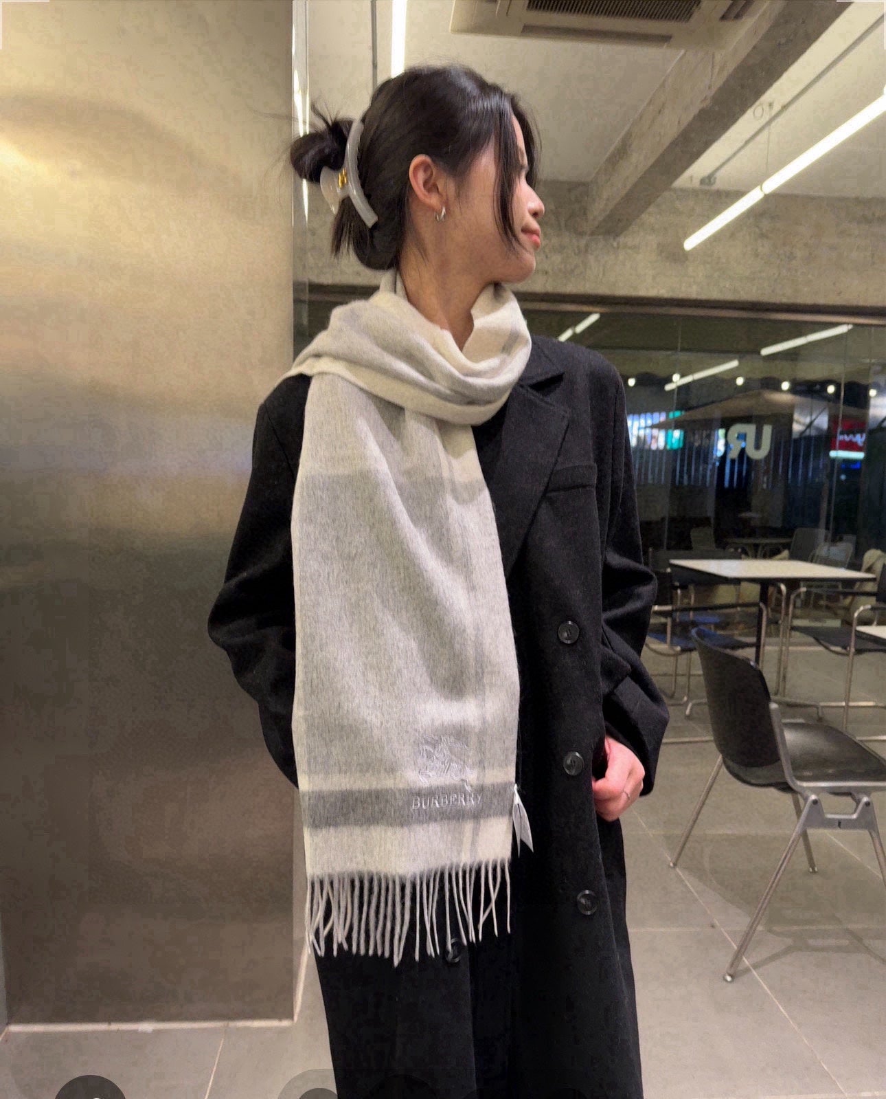 BBR SCARF 180 CM IN CASHMERE 483542