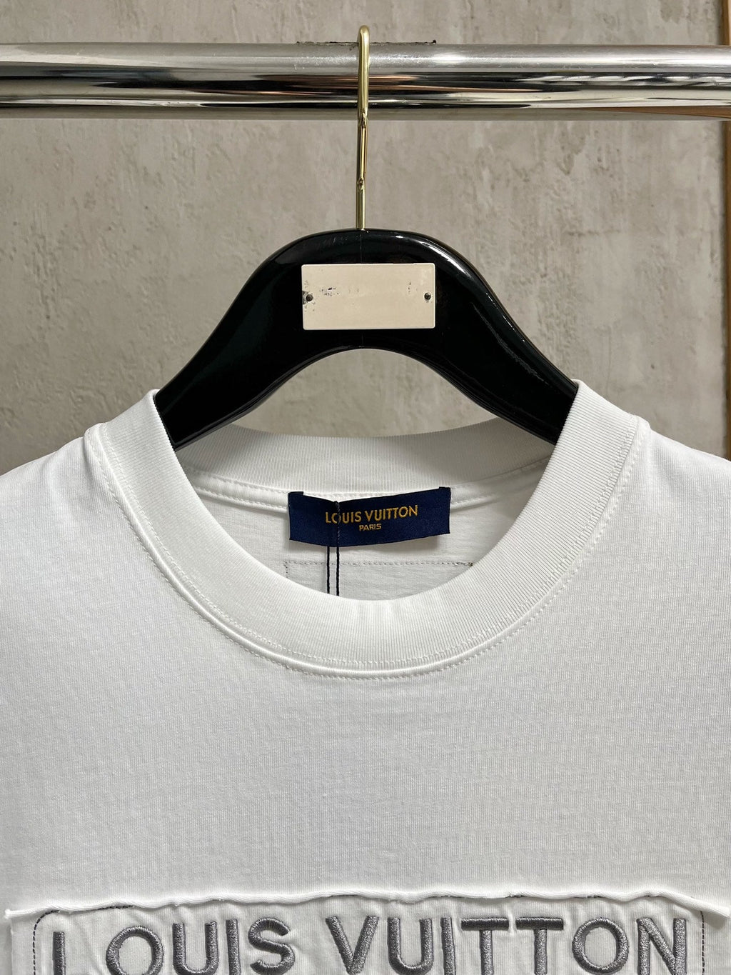 LOUIS VUITTON LV T-SHIRT IN WHITE COTTON 238863