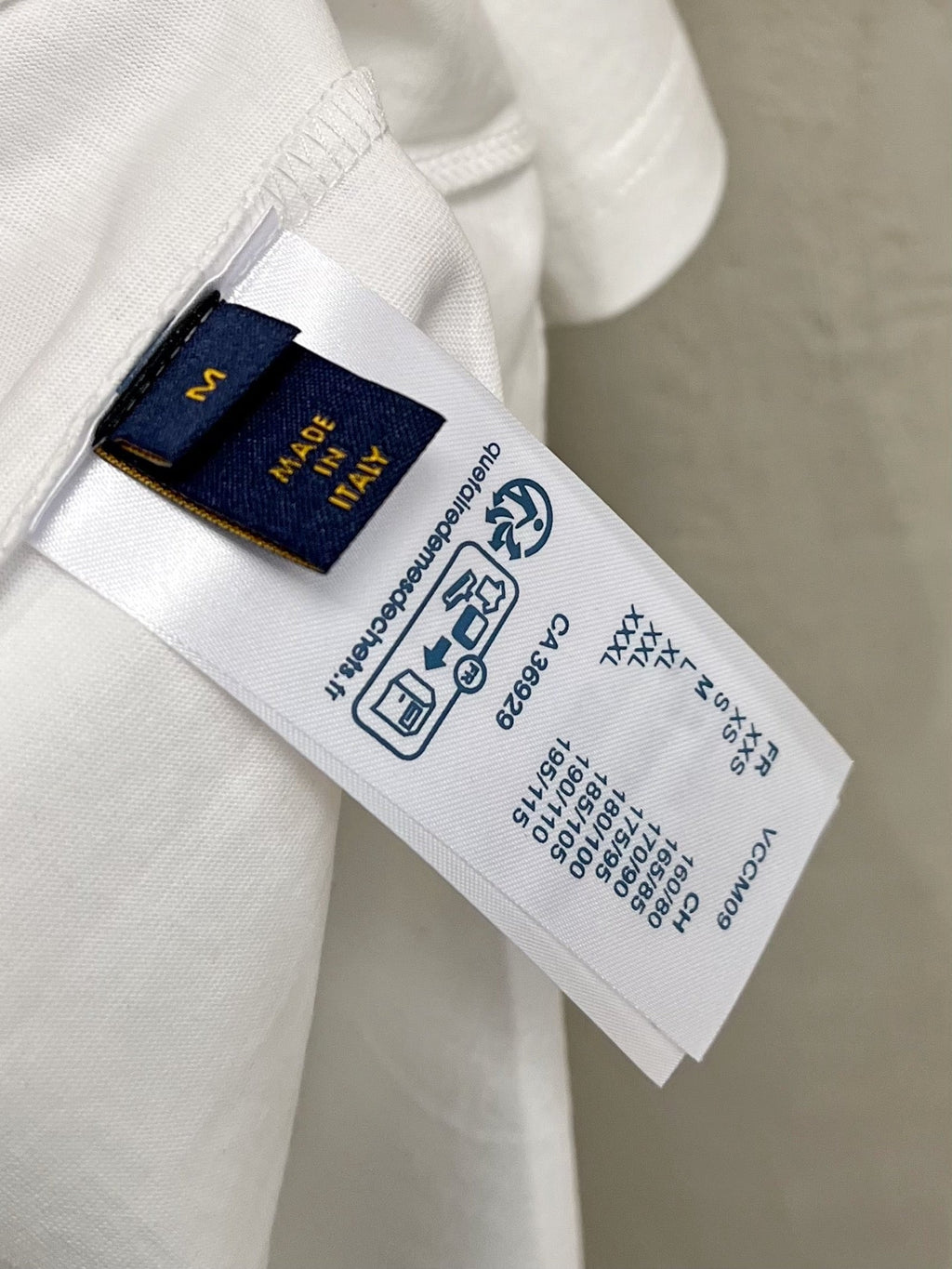 LOUIS VUITTON LV T-SHIRT IN WHITE COTTON 238859