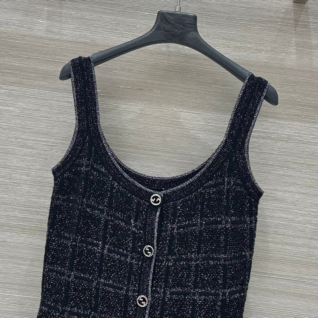 GUCCI Gucci 2025 Camisole Black Wool Viscose
