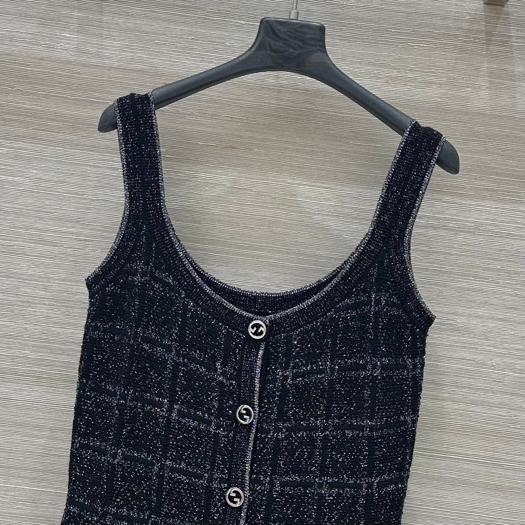 GUCCI Gucci 2025 Camisole Black Wool Viscose