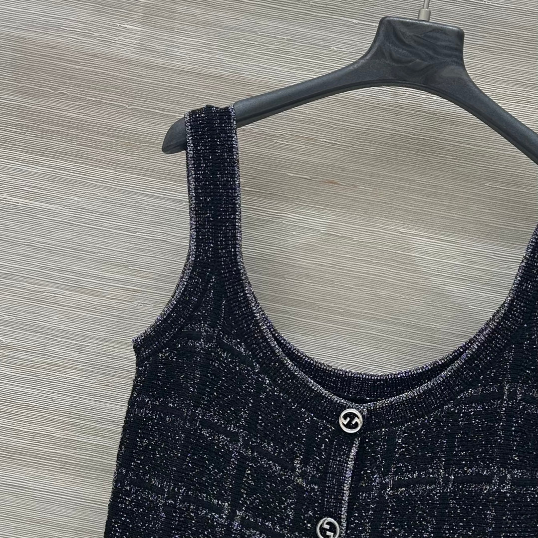 GUCCI Gucci 2025 Camisole Black Wool Viscose