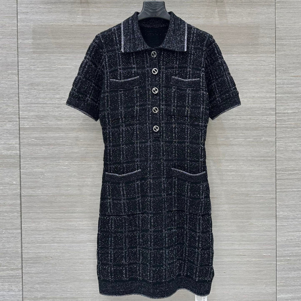 GUCCI Gucci 2025 Dress Black Wool Viscose
