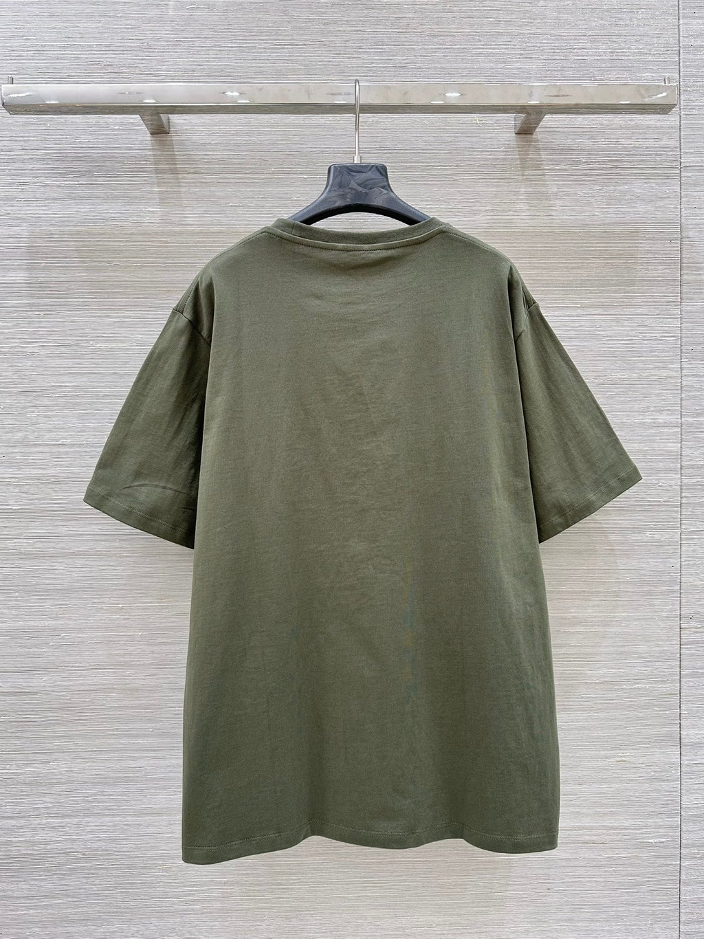 Loewe 25 Relaxed Fit T-shirt Khaki Green Cotton