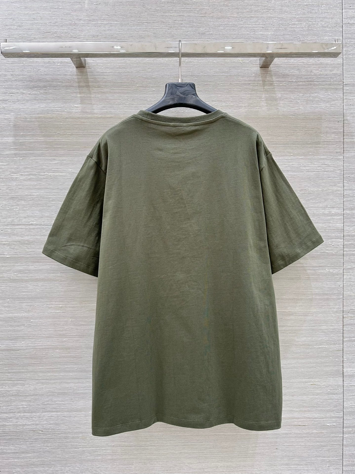 Loewe 25 Relaxed Fit T-shirt Khaki Green Cotton