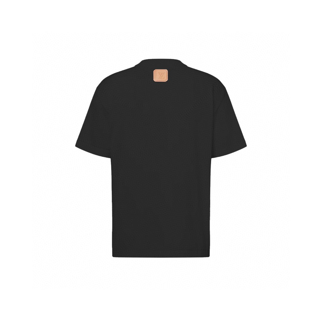 LOUIS VUITTON LV 25C VVN Patch Short-Sleeved Cotton Crewneck 229092