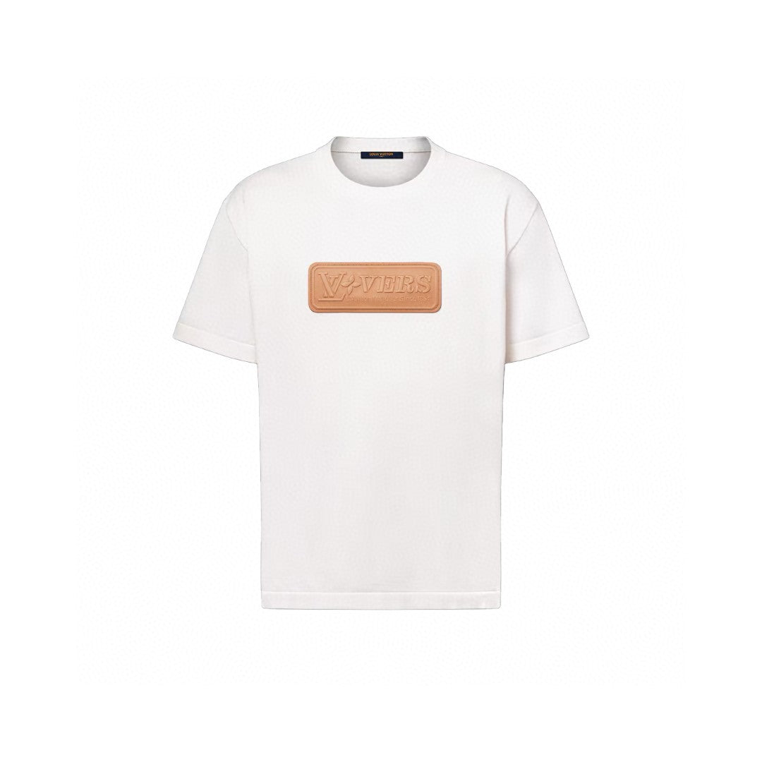 LOUIS VUITTON LV 25C VVN Patch Short-Sleeved Cotton Crewneck 229092