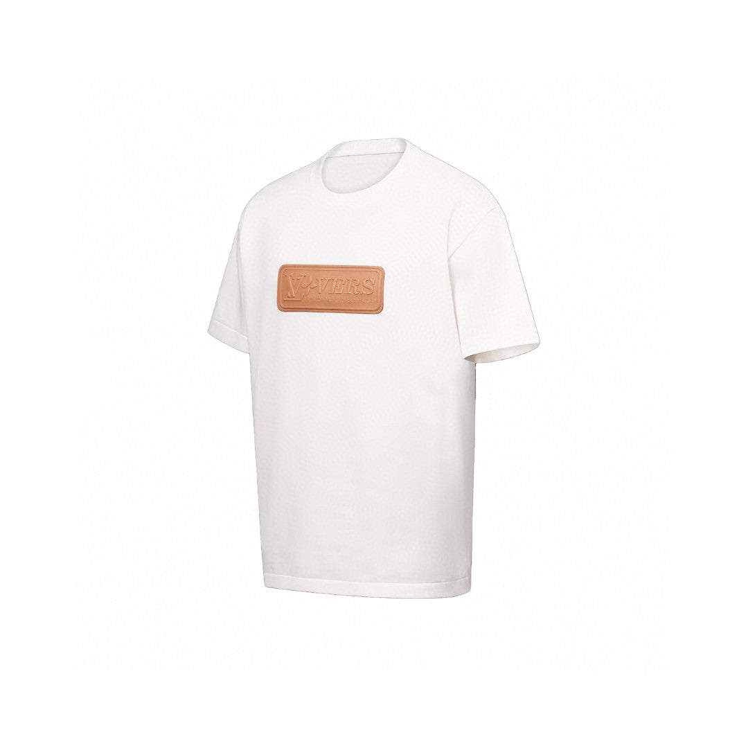 LOUIS VUITTON LV 25C VVN Patch Short-Sleeved Cotton Crewneck 229092