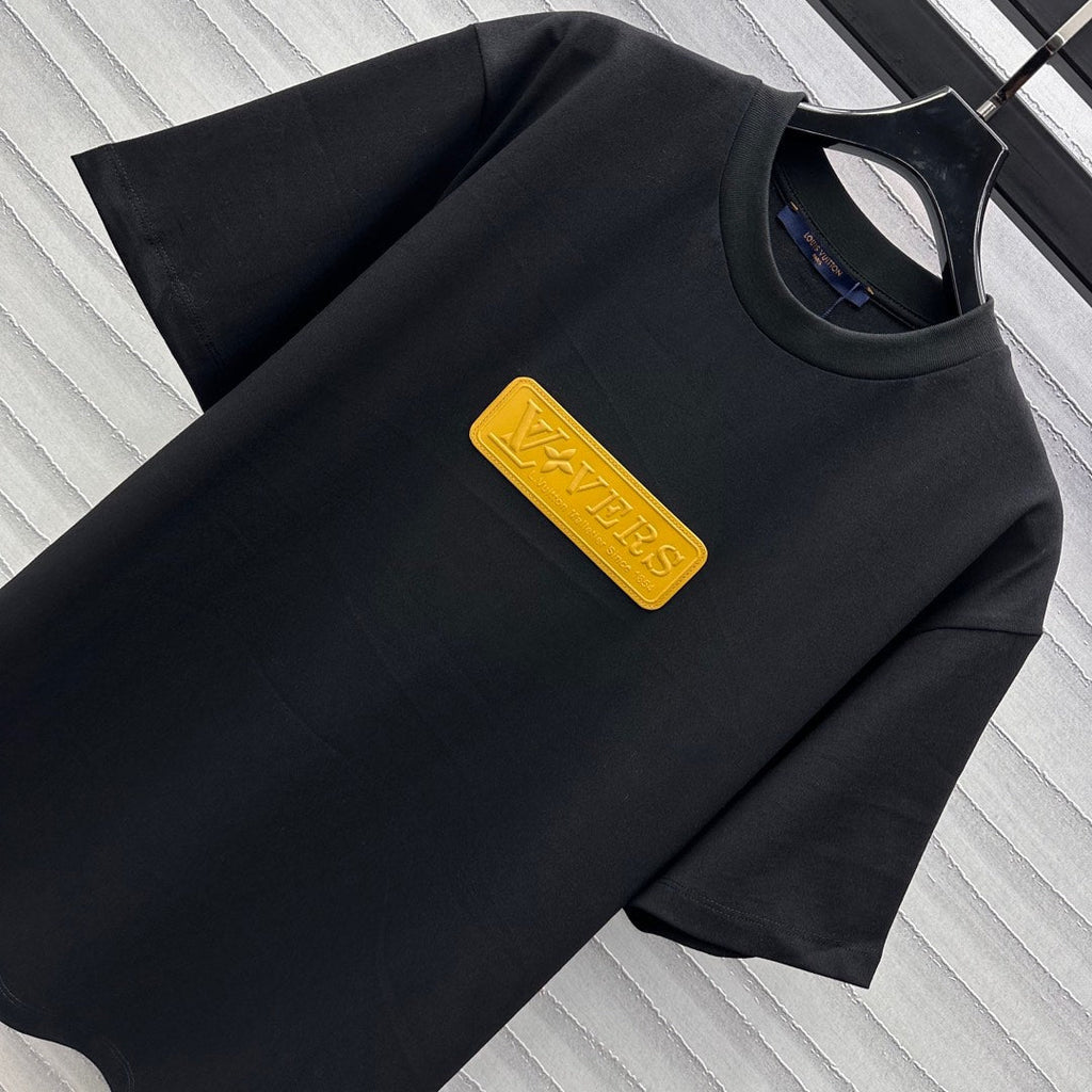 LOUIS VUITTON LV 25C VVN Patch Short-Sleeved Cotton Crewneck 229092