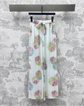 LOUIS VUITTON LV PRINTED STRAIGHT-LEG DRAWSTRING PANTS 267792