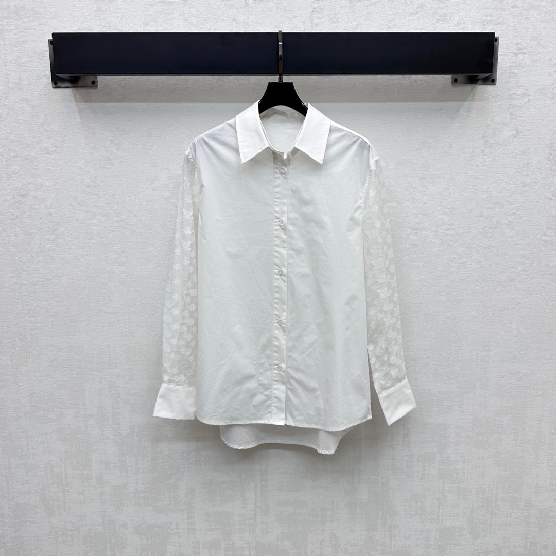 LOUIS VUITTON LV WHITE SHIRT 263749