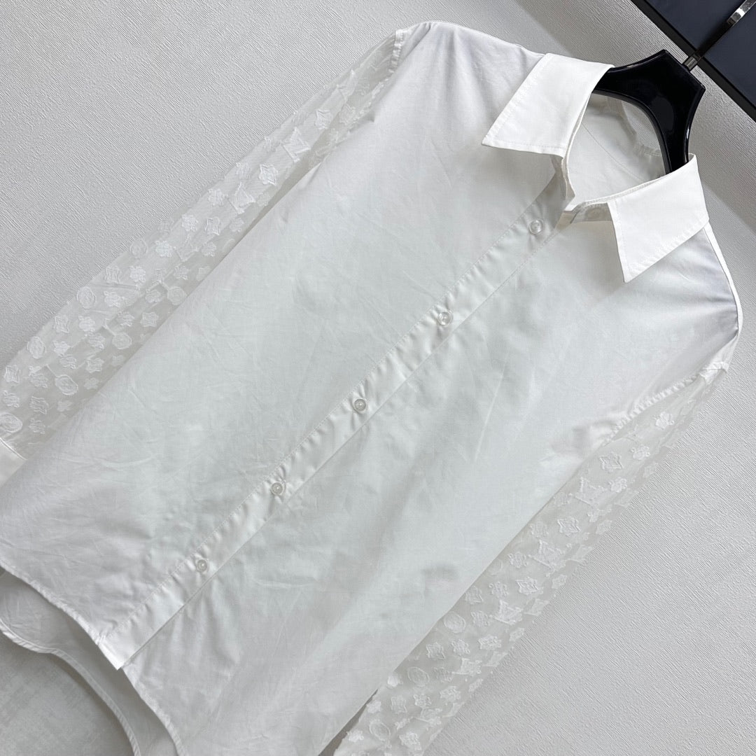 LOUIS VUITTON LV WHITE SHIRT 263749