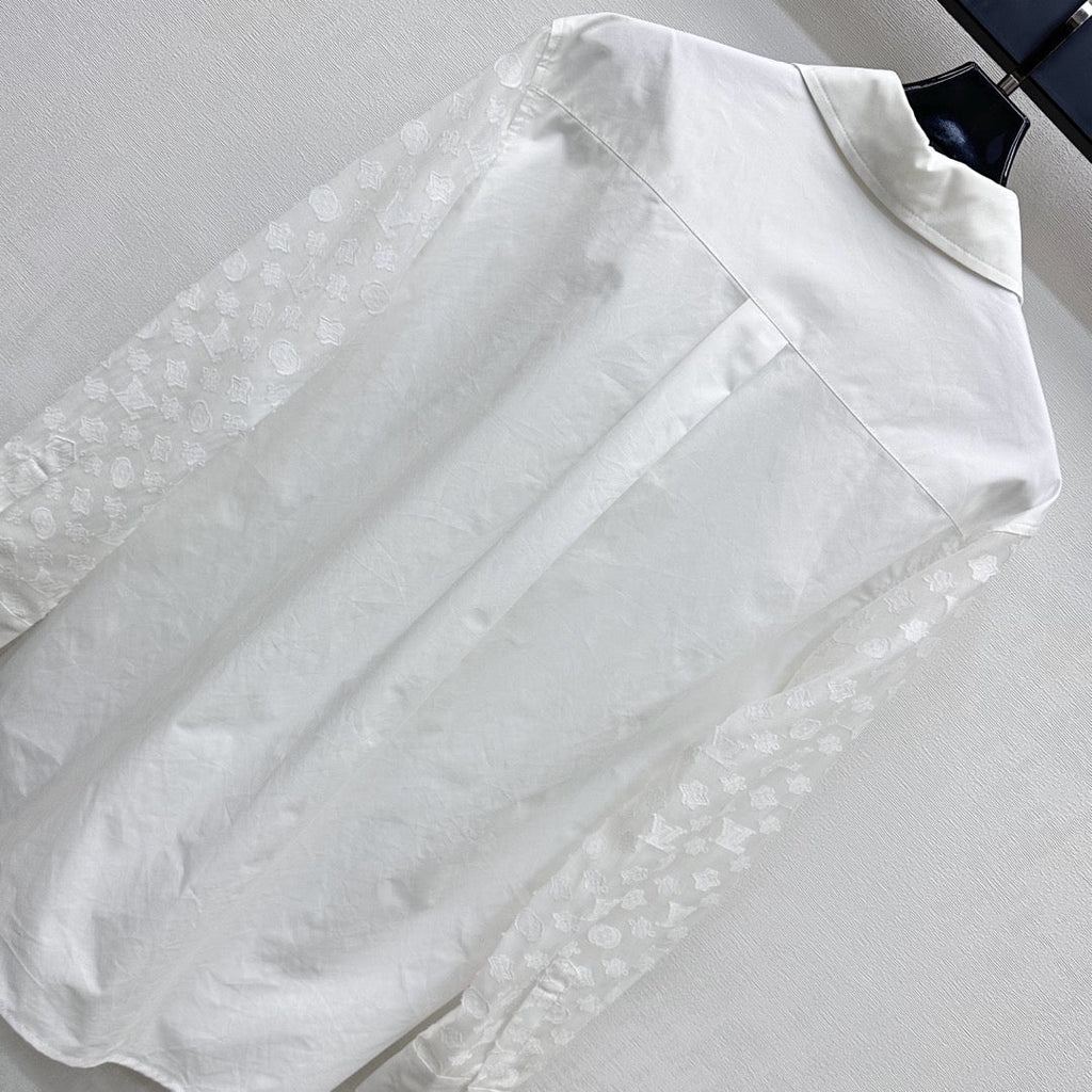 LOUIS VUITTON LV WHITE SHIRT 263749
